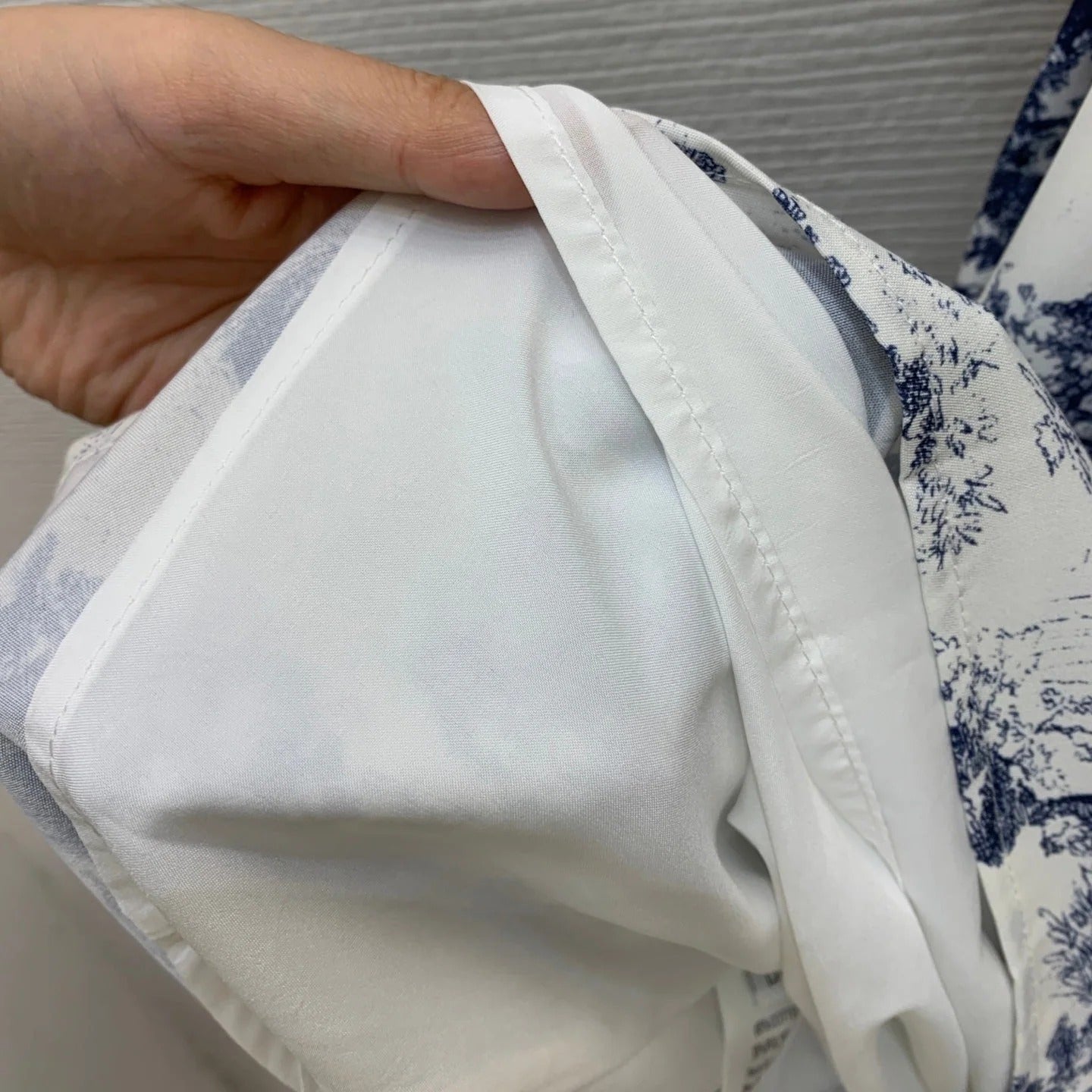 Dior 2026 Dress White Blue Cotton 399943