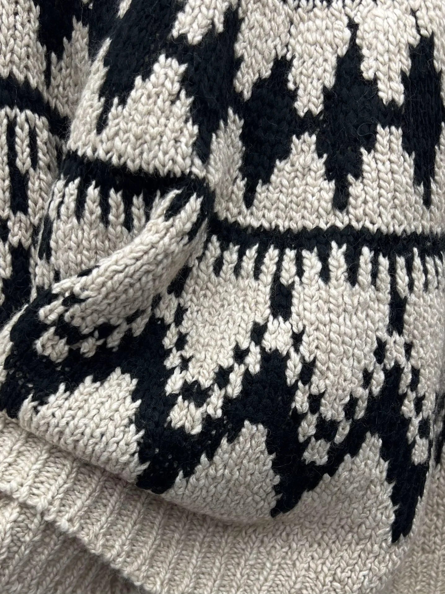 DIOR 25S JACQUARD KNIT SWEATER 668