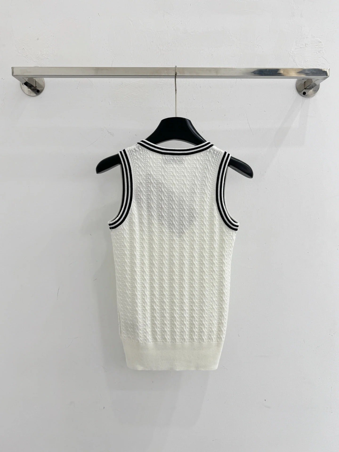 MiuMiu 2026 Knit Vest Wool 642706