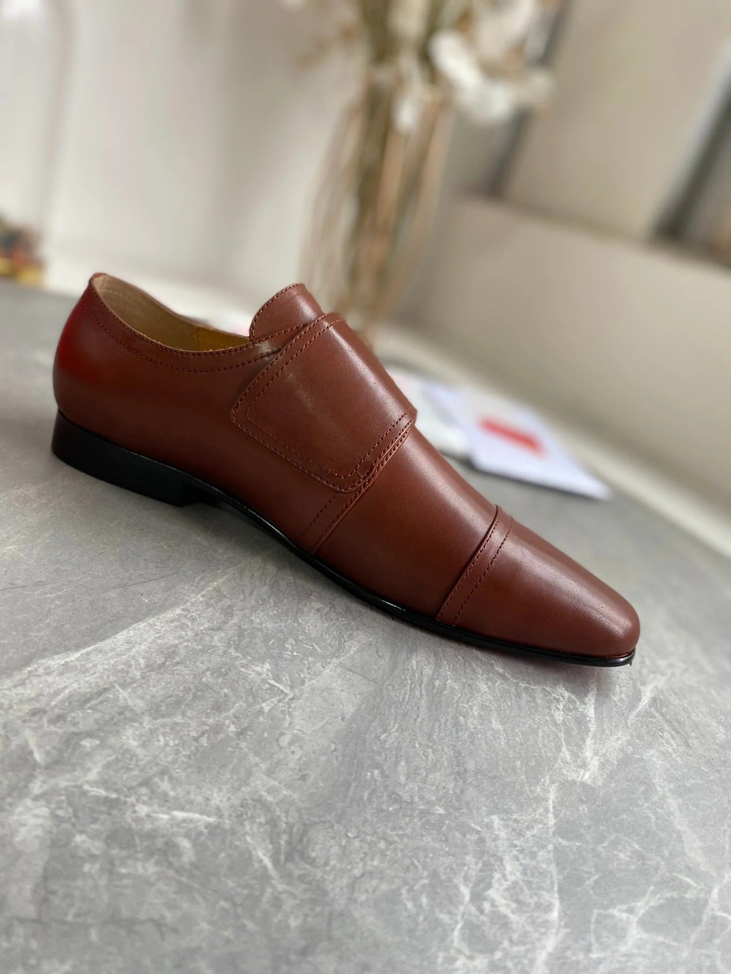 Christian Louboutin Mortimer Double Monk Strap Loafer Leather 863804