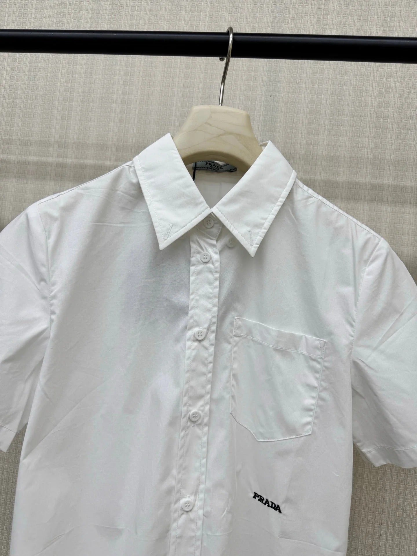 Prada 2026 Shirt White Cotton 399169