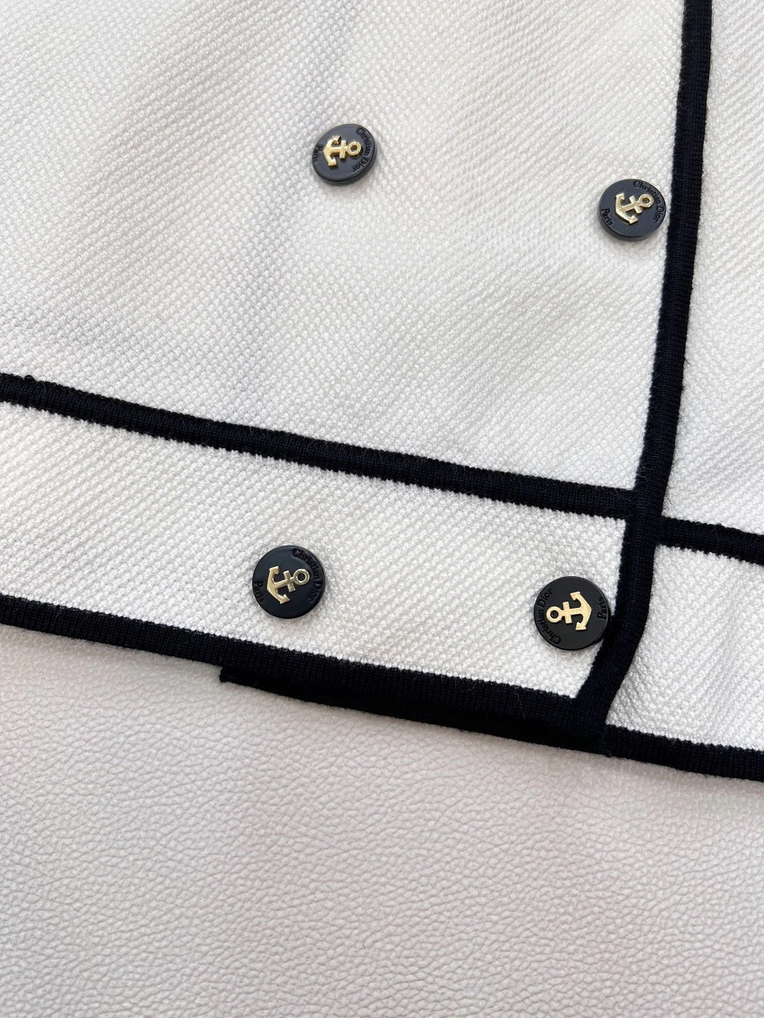 DIOR 25S CROPPED KNIT JACKET 833