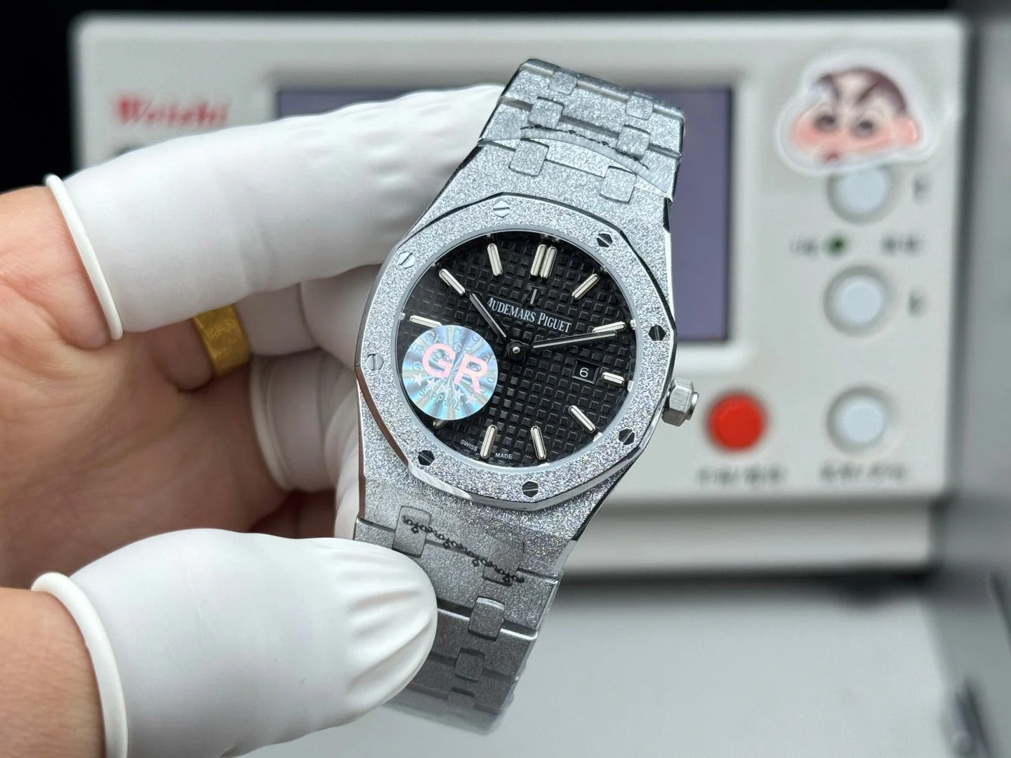 Audemars Piguet Royal 33mm Black Dial White Gold Case