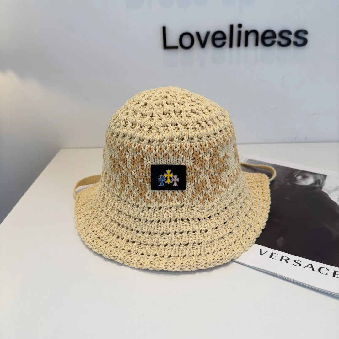 Hearts Knitted Bucket Hat 220880