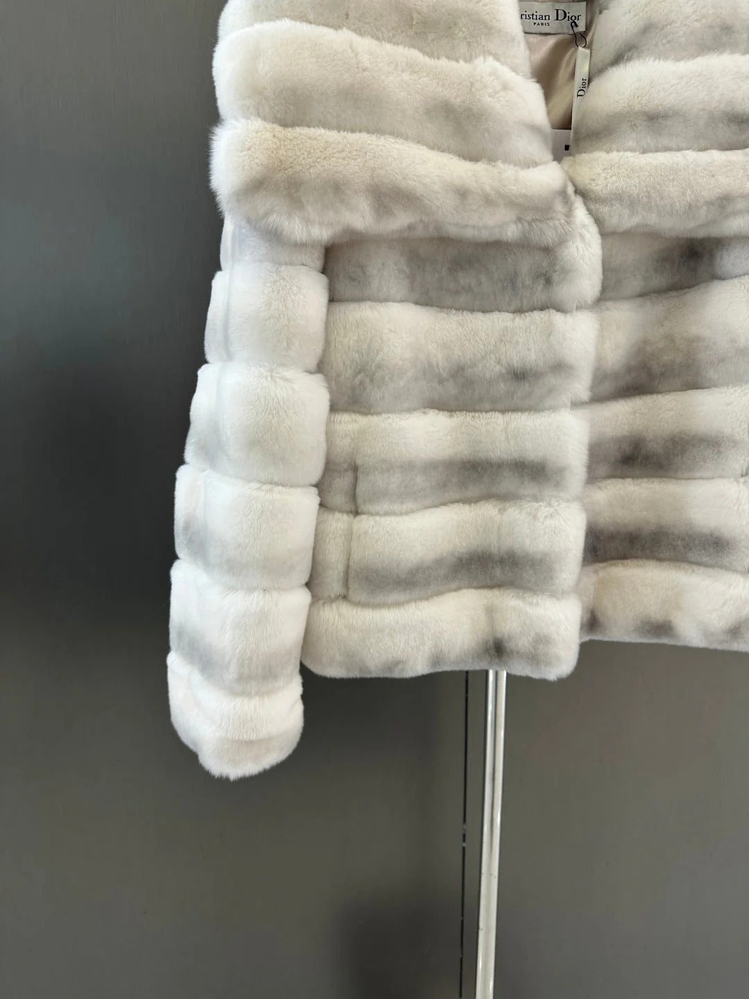 DIOR 25S RABBIT FUR JACKET 738