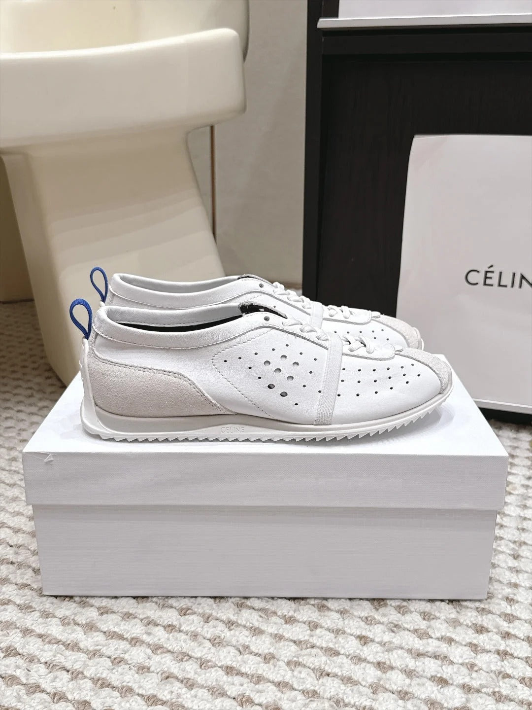 Celine 2026 Soft Sneakers Cowhide 101554
