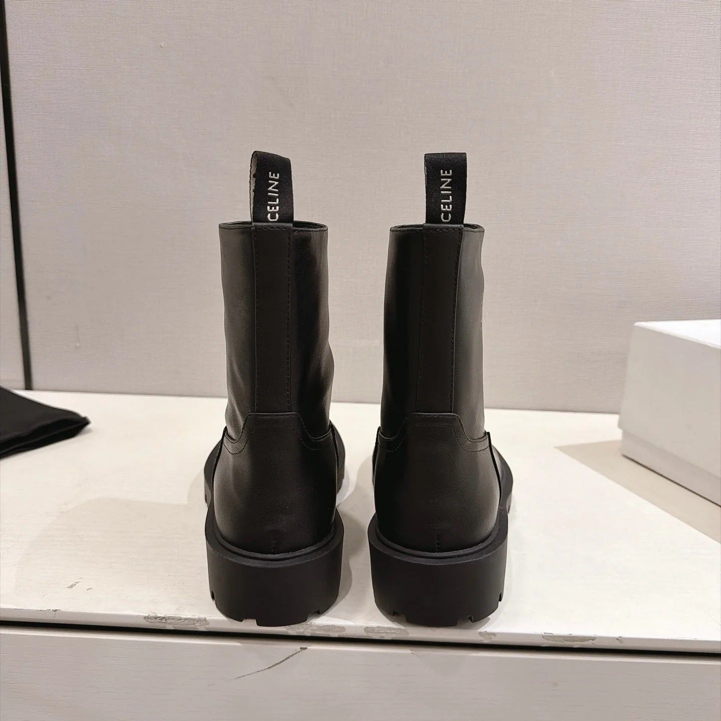 Celine 2026 Margaret Boots Leather 101100
