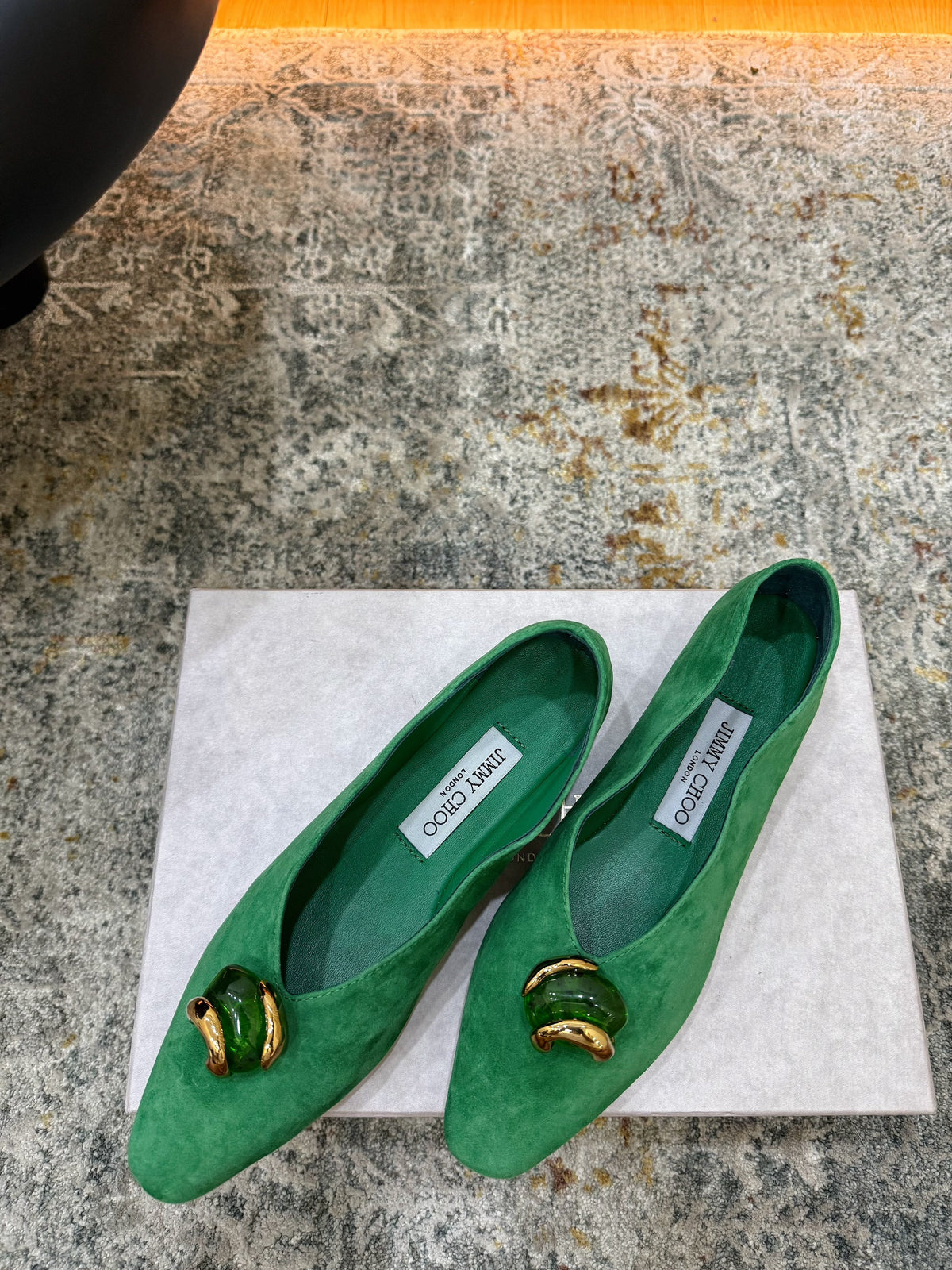 JC 26s Margot Flat Clover Suede 996479