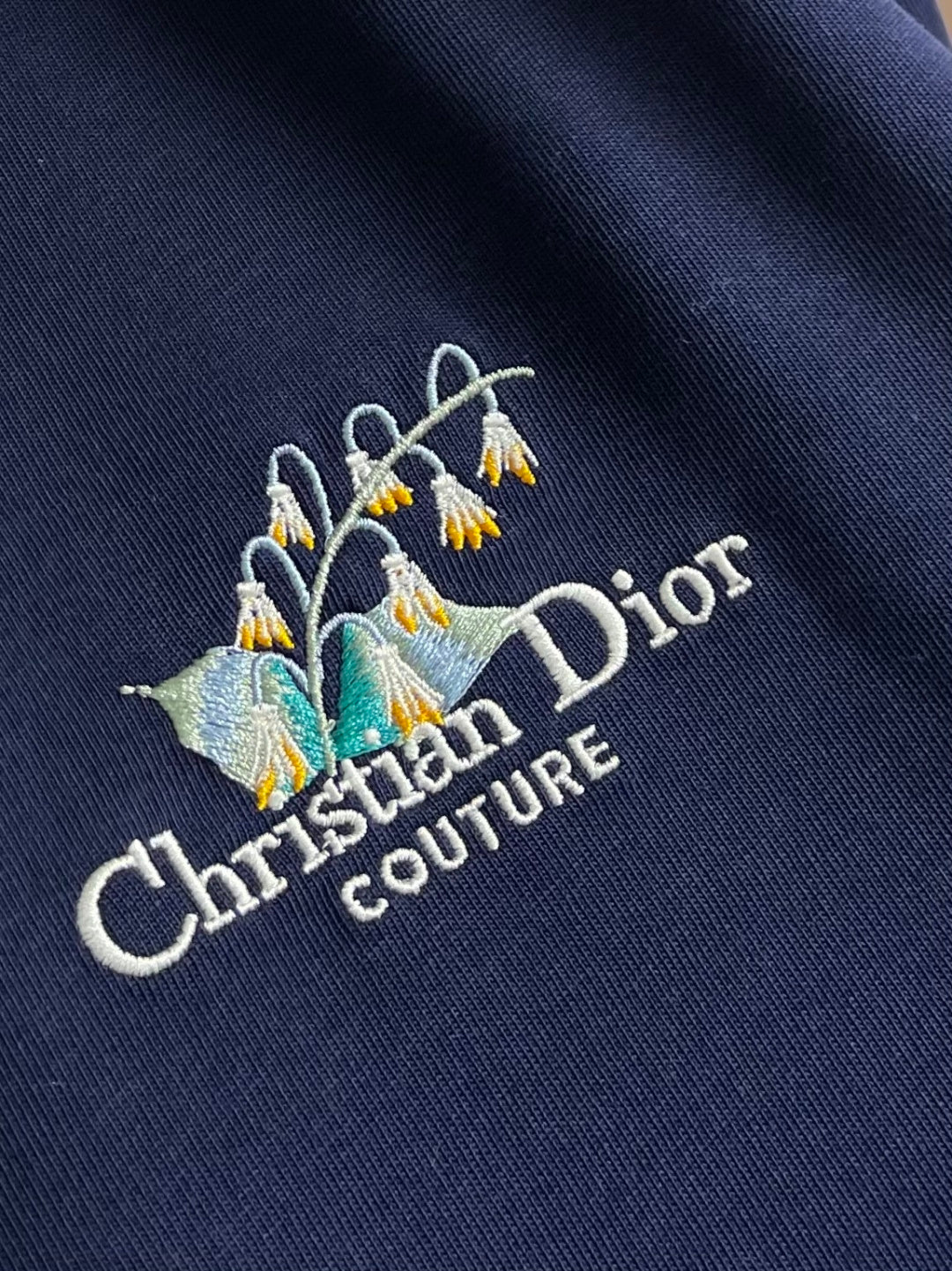 Dior 26s Short-Sleeve Crew Neck T-Shirt 1049