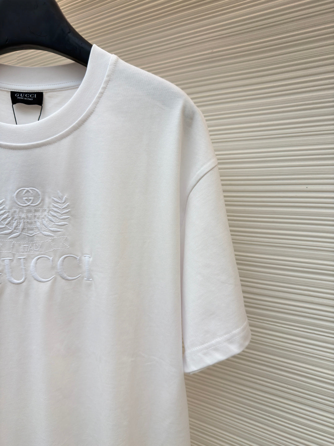 Gucci 26s Short-Sleeve Crewneck Knit T-Shirt 484