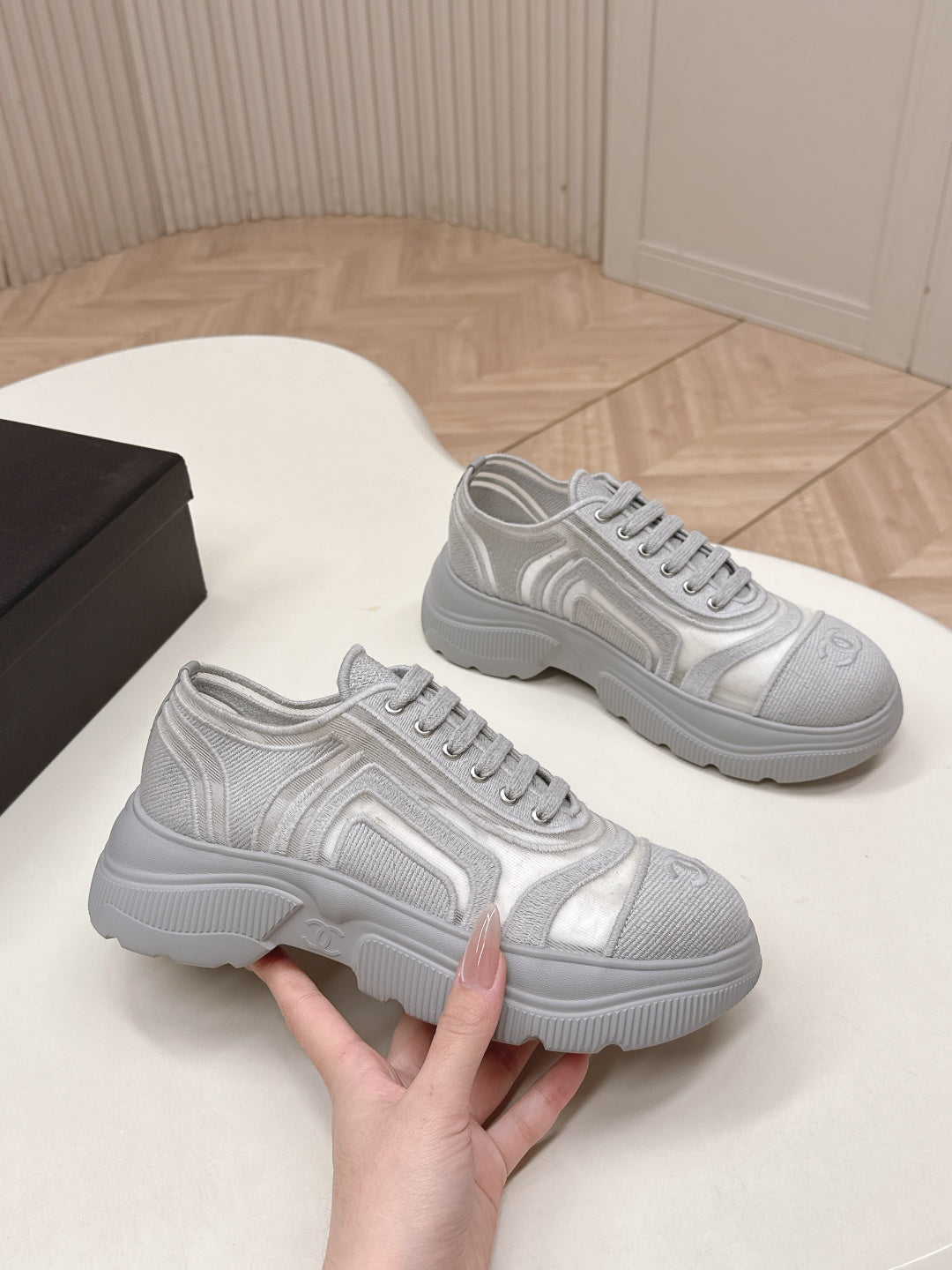 CC 26s Sneaker Light Grey Mesh Fiber 612016