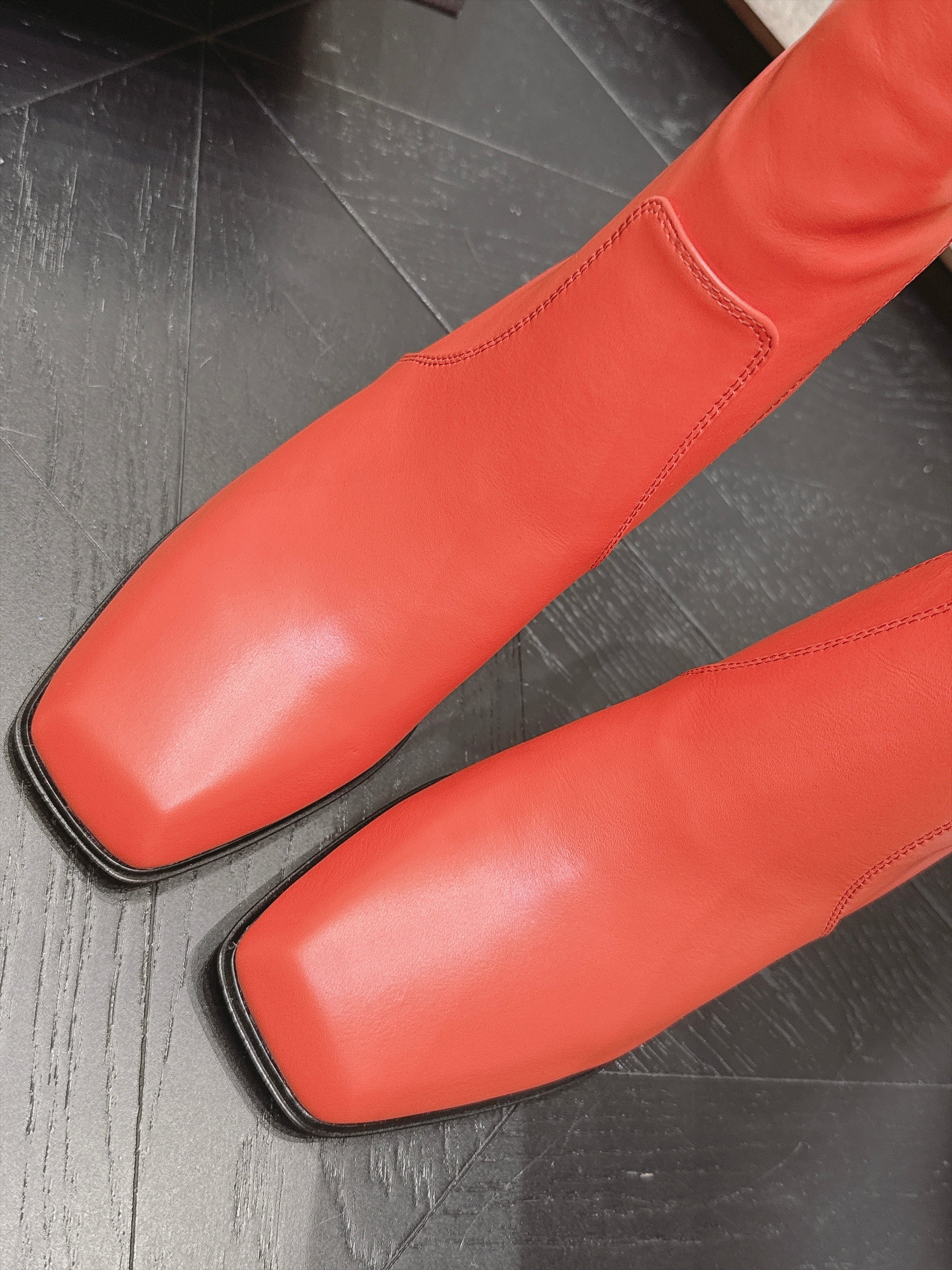 CC Autumn/Winter 2026 Ankle Boots 7cm Red Calfskin 954124