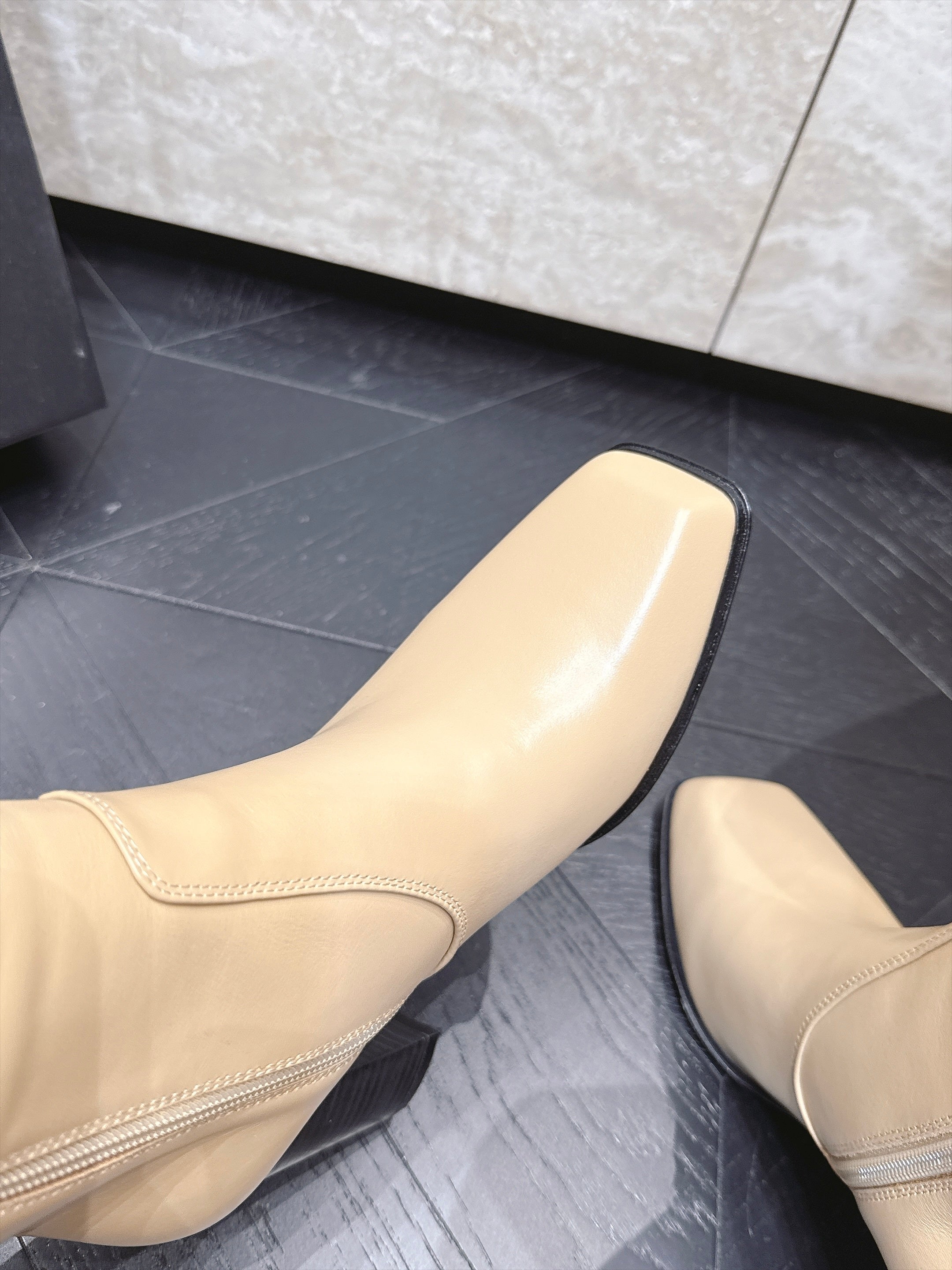 CC Autumn/Winter 2026 Boots 7cm Beige Calfskin 954128