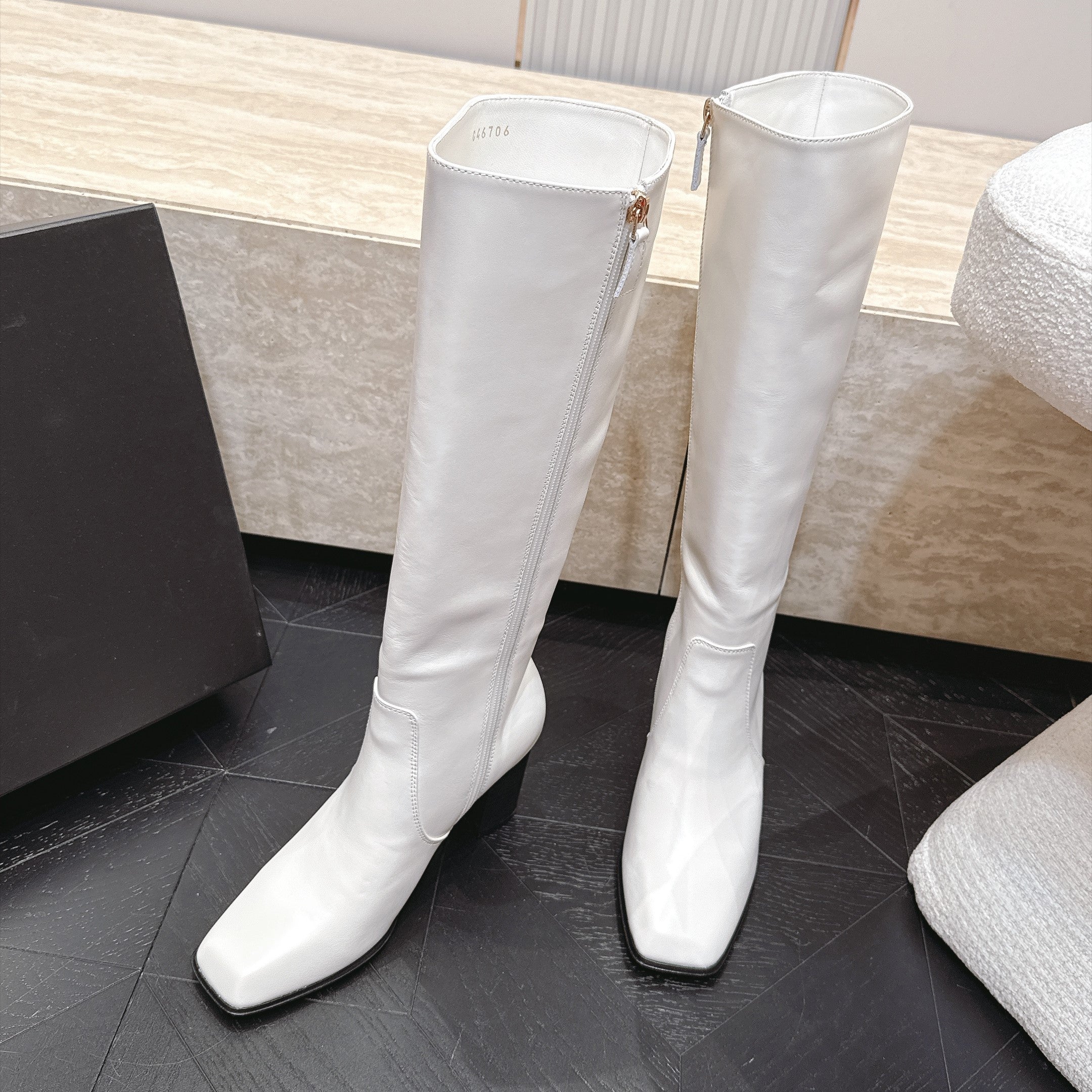 CC Autumn/Winter 2026 Boots 7cm White Calfskin 954130