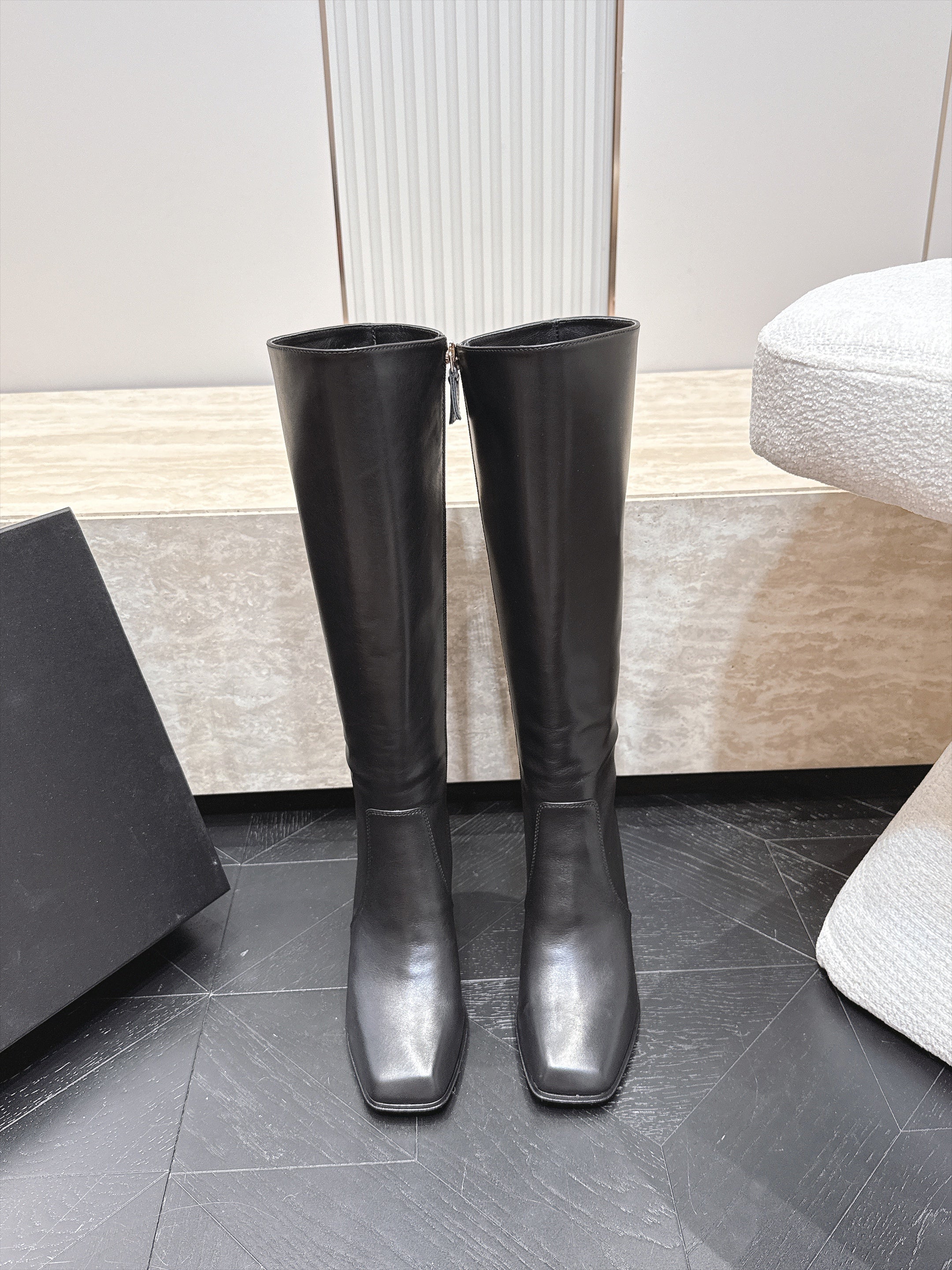 CC Autumn/Winter 2026 Boots 7cm Black Calfskin 954131