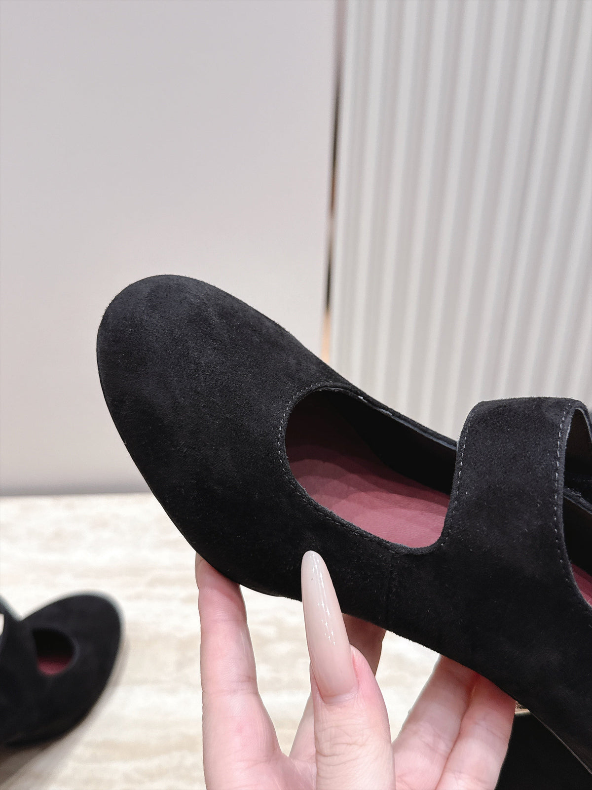 CC 26s Mary Jane Pumps 6cm Black Suede 121619