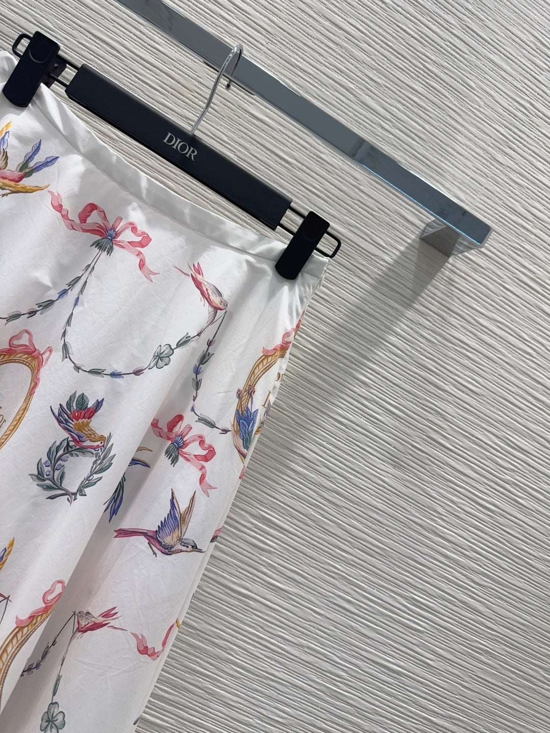CD 26s Qixi Midi Skirt White Cotton 414412