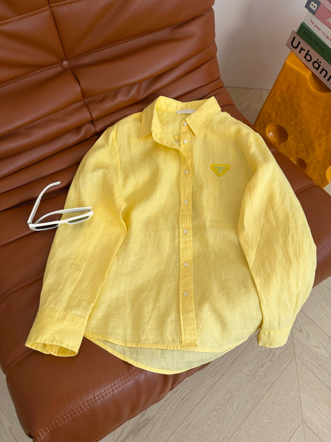 Prada 26s Shirt Linen 364926