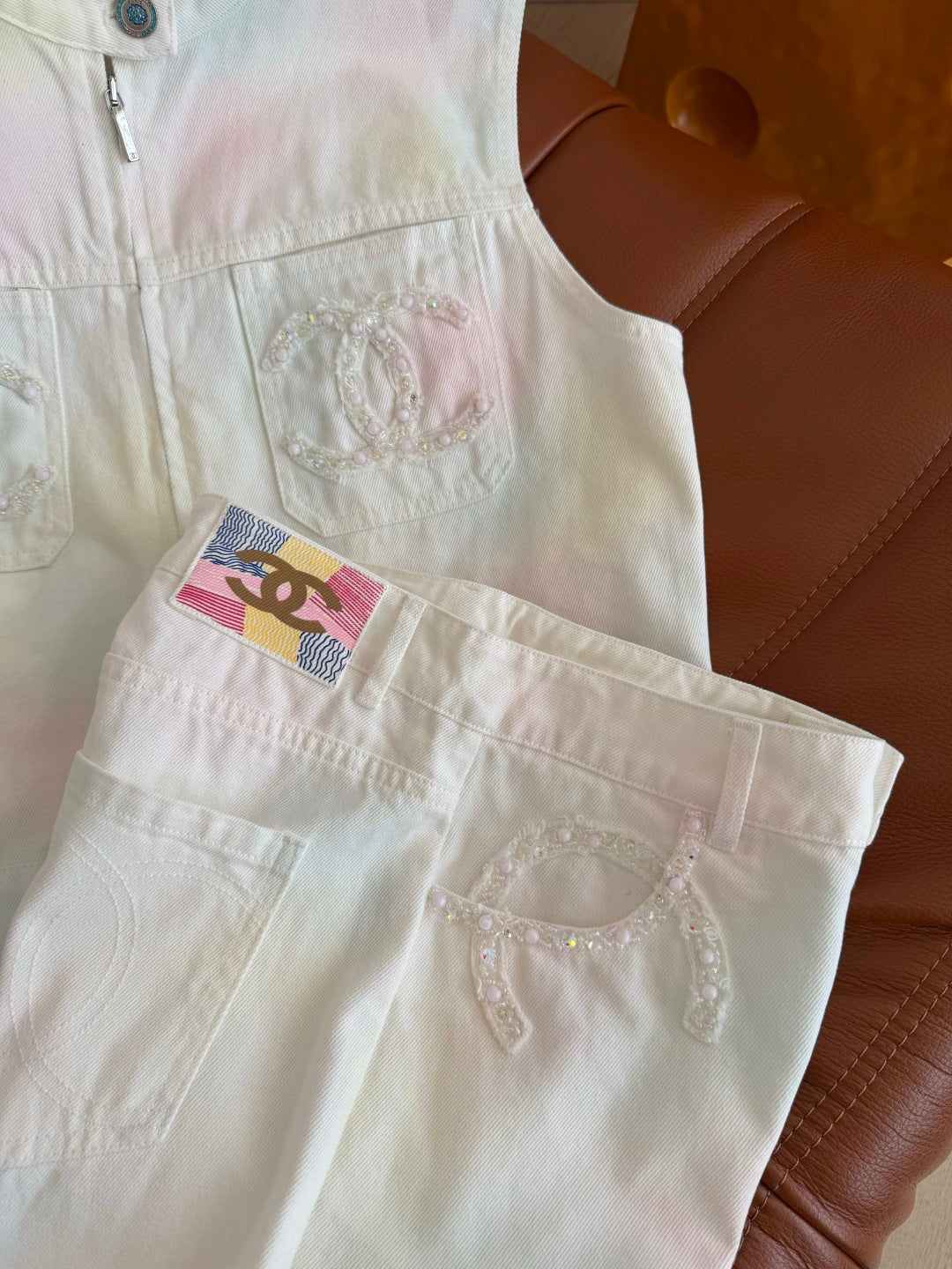 CC 26s Long Pant Rainbow Gradient Washed Denim
