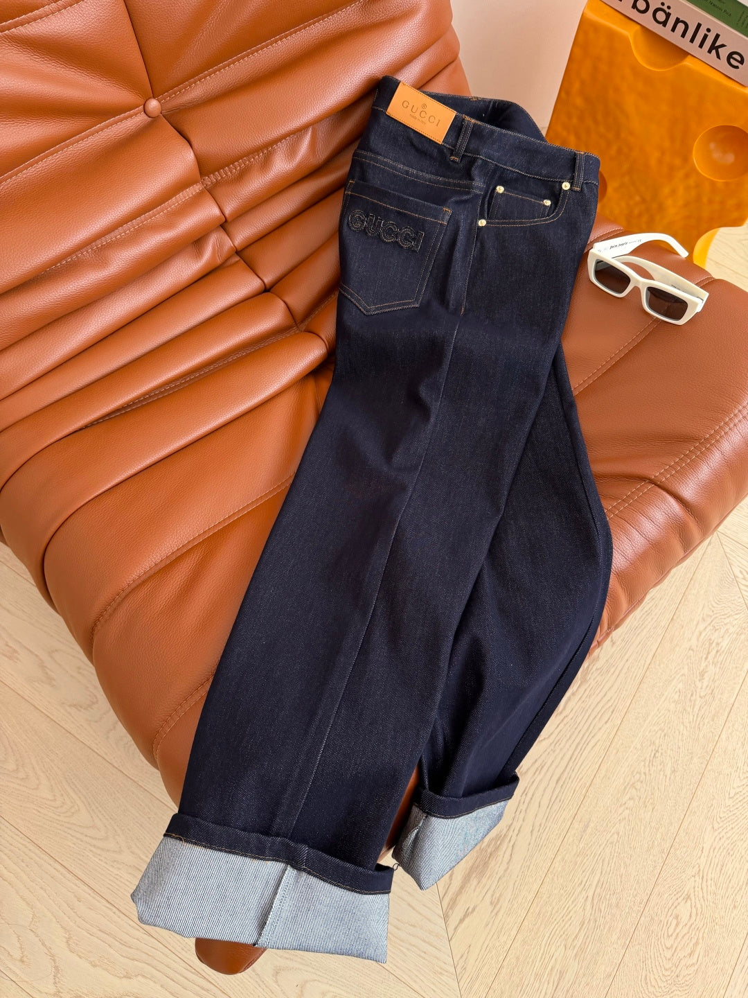 GG 26s Raw Denim Jeans 396110