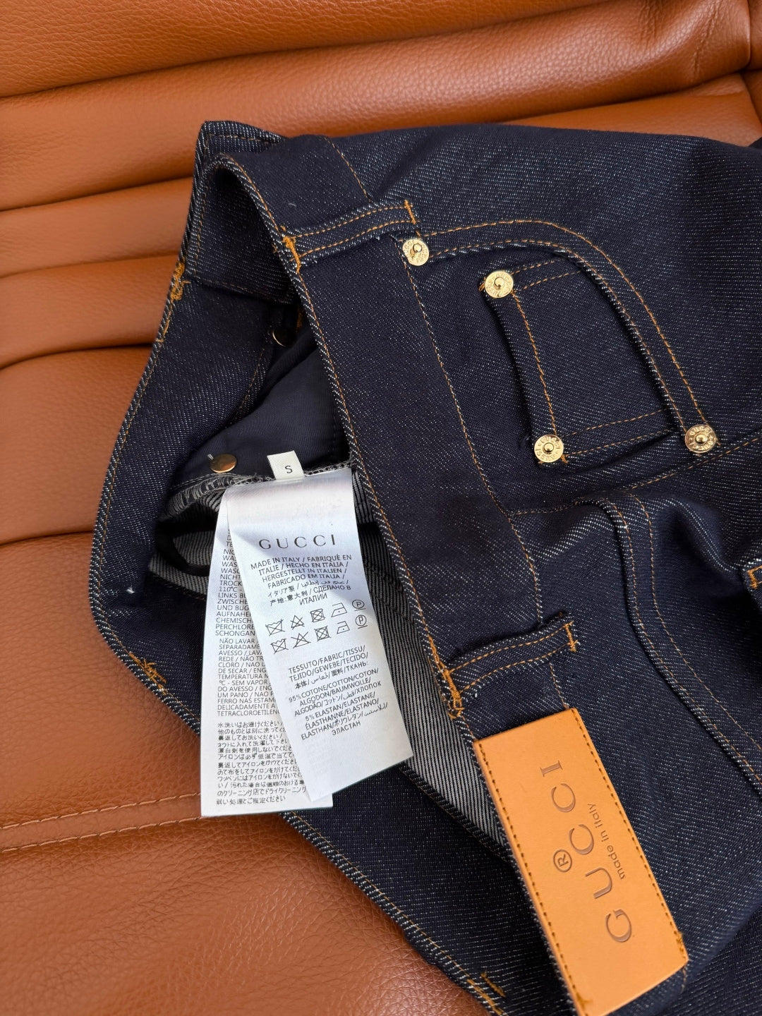 GG 26s Raw Denim Jeans 396110