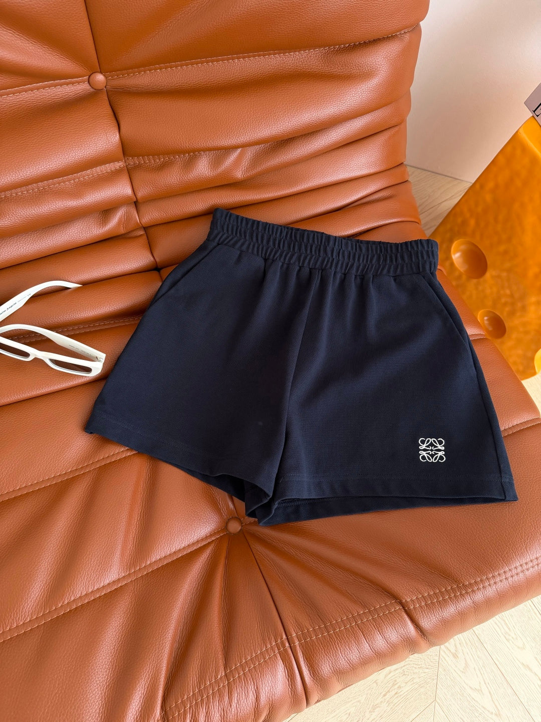 Loewe Essential Set Top & Short Dark Blue Lyocell 396171
