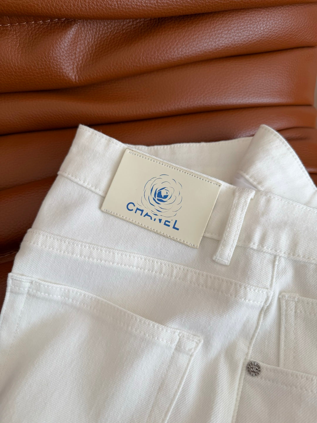 CC 26s Double C Pattern Jeans Washed Blue Denim 400862