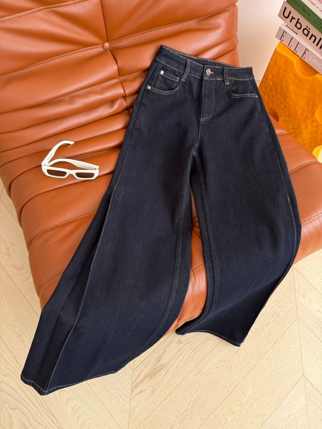 Brunello Cucinelli 26s Dark Blue Jeans 412200