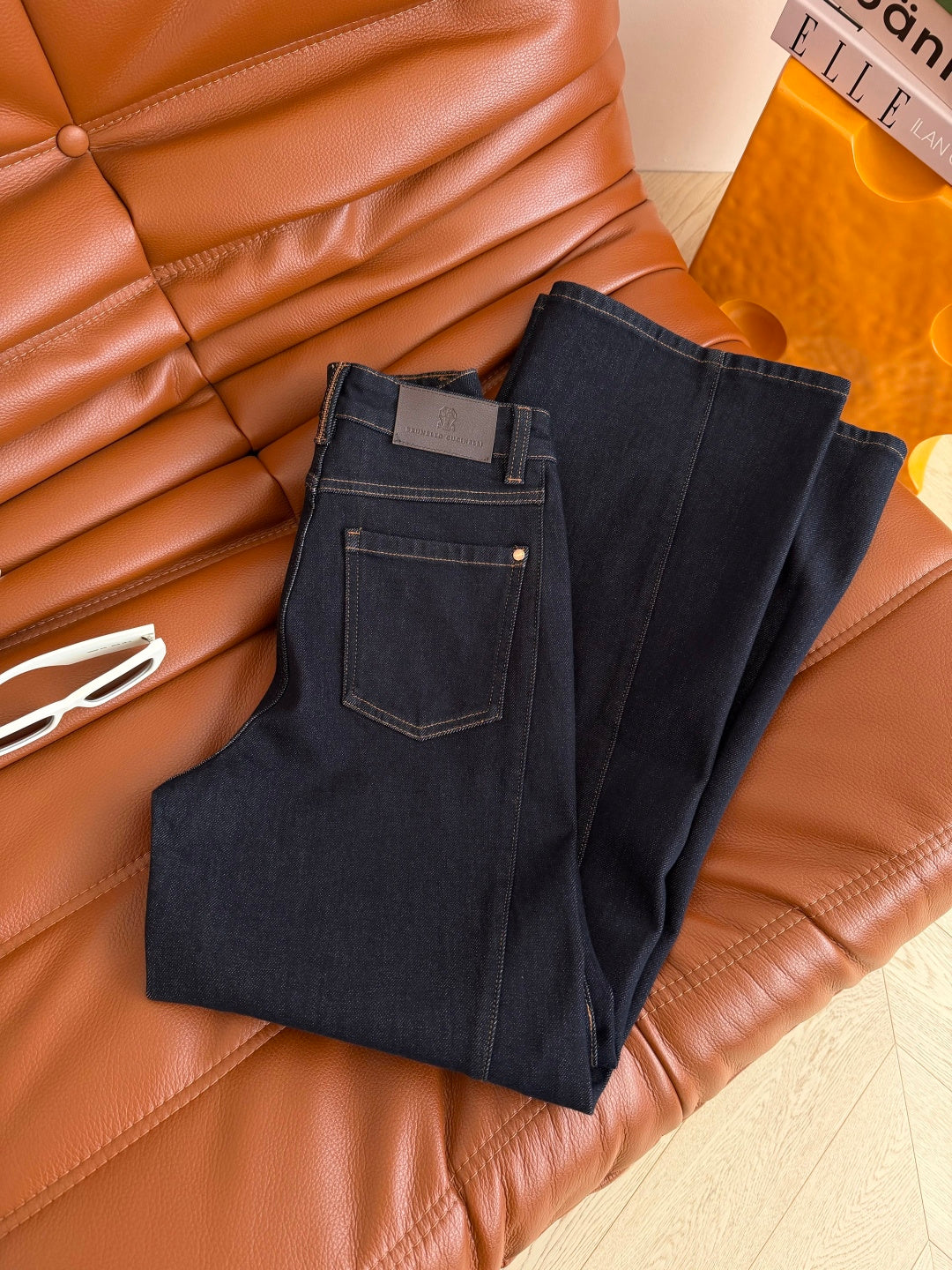 Brunello Cucinelli 26s Dark Blue Jeans 412200
