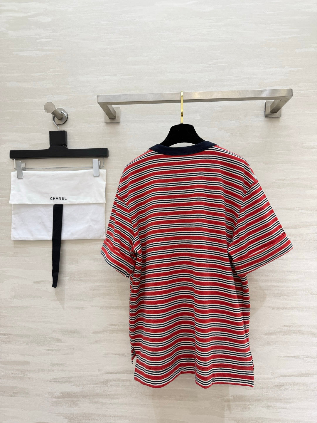 CC Cocobeach T-Shirt Black Red Cotton 394177