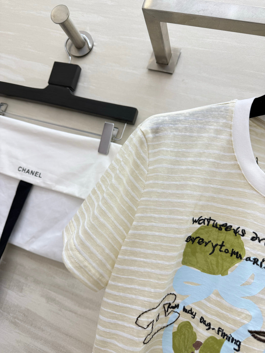 CC 26s Short-Sleeve T-Shirt Cream Cotton 412095