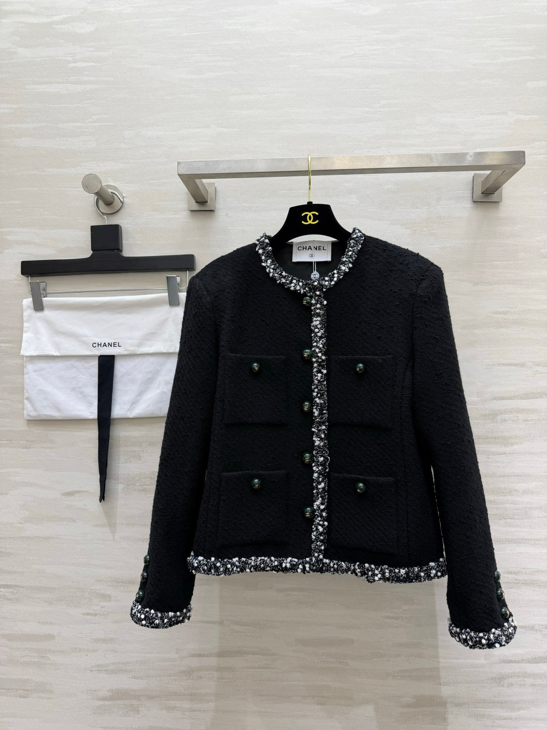 CC 26s Jacket Black Tweed 415968