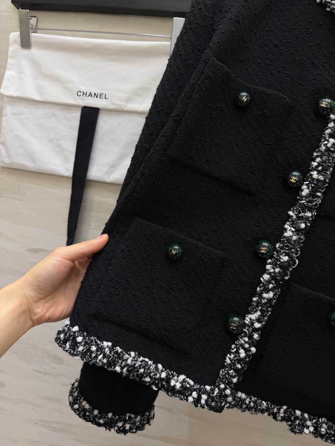 CC 26s Jacket Black Tweed 415968
