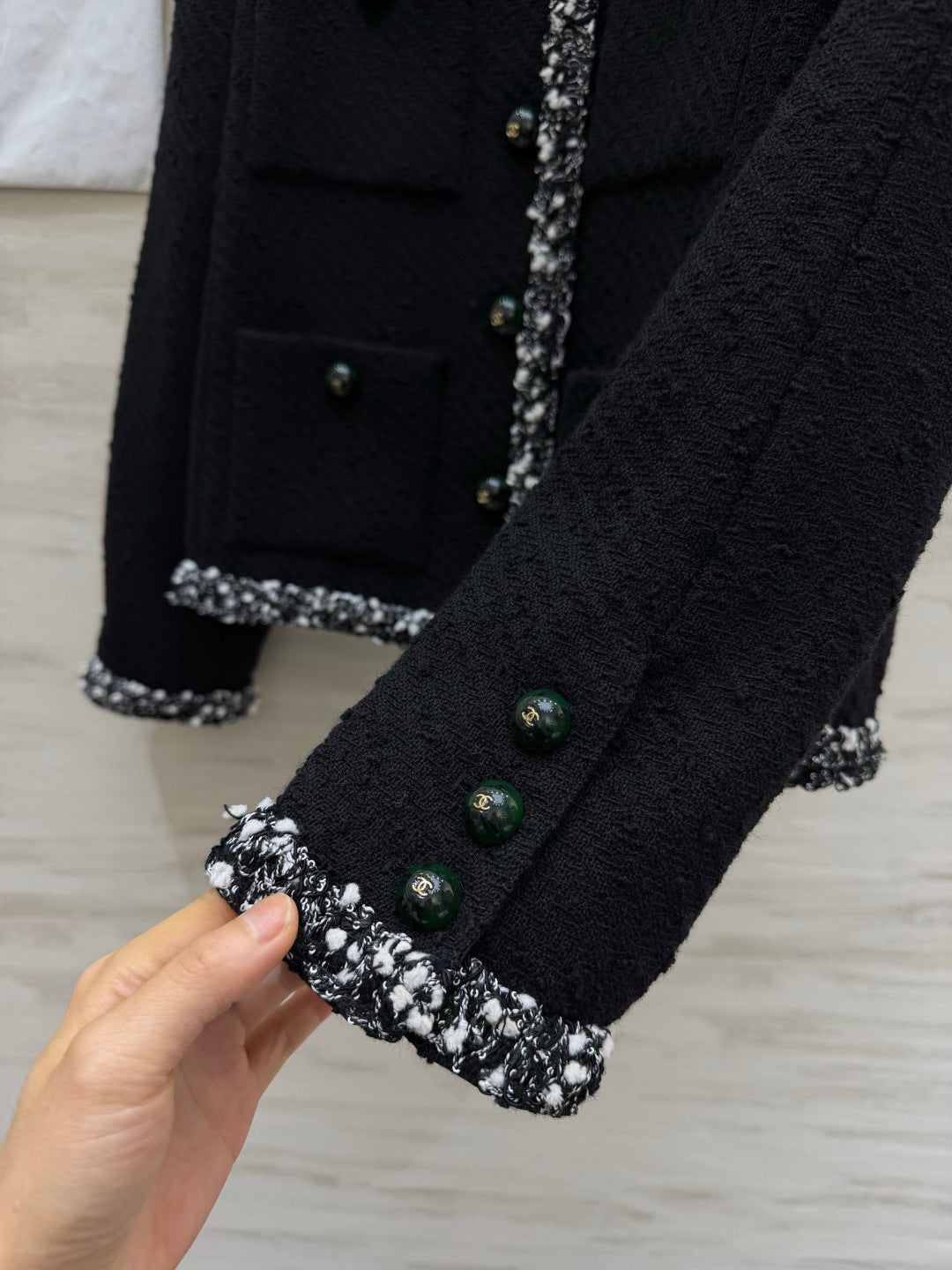 CC 26s Jacket Black Tweed 415968