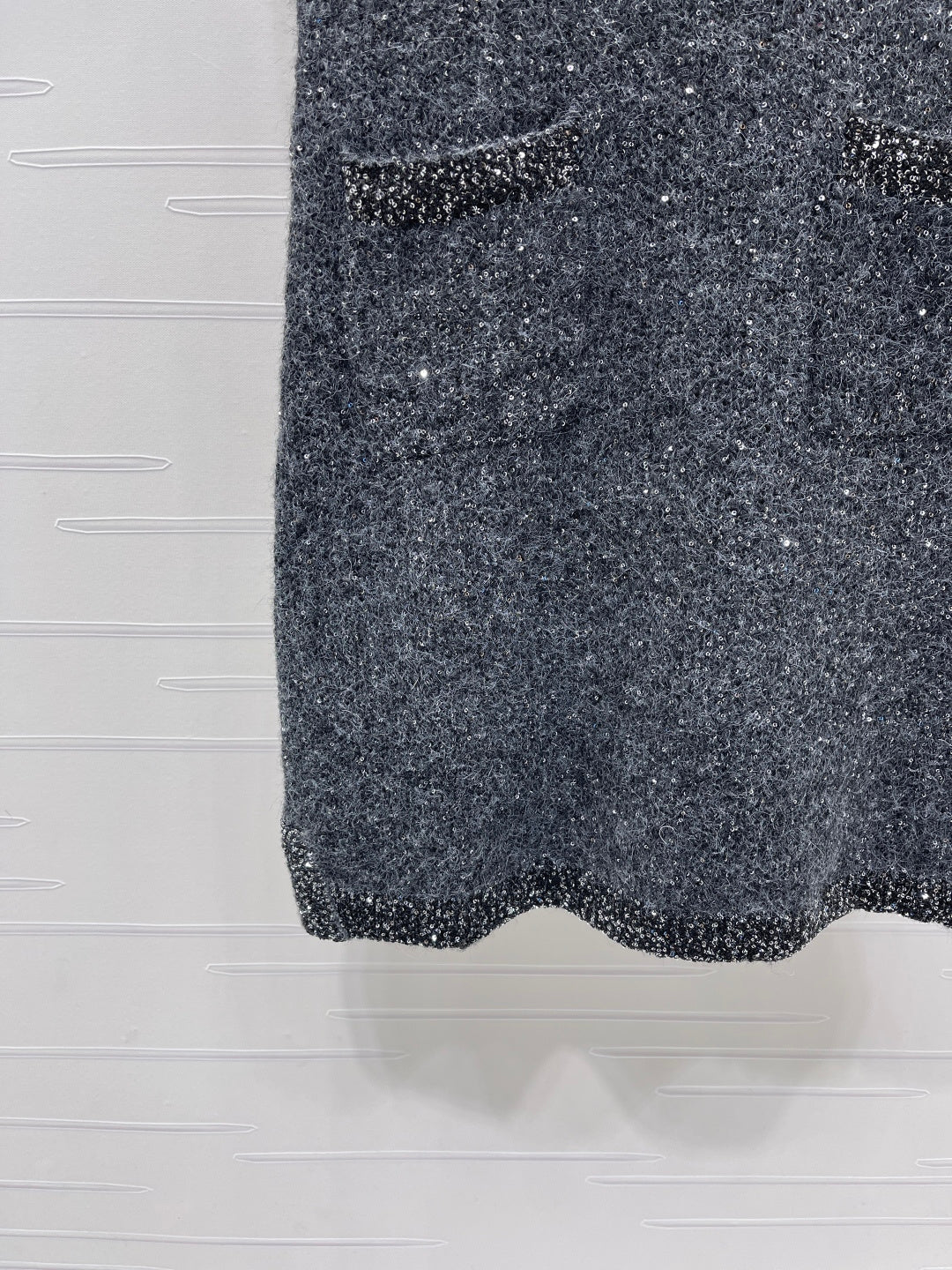 Chanel 26s Dress Black Tweed Knit 446590