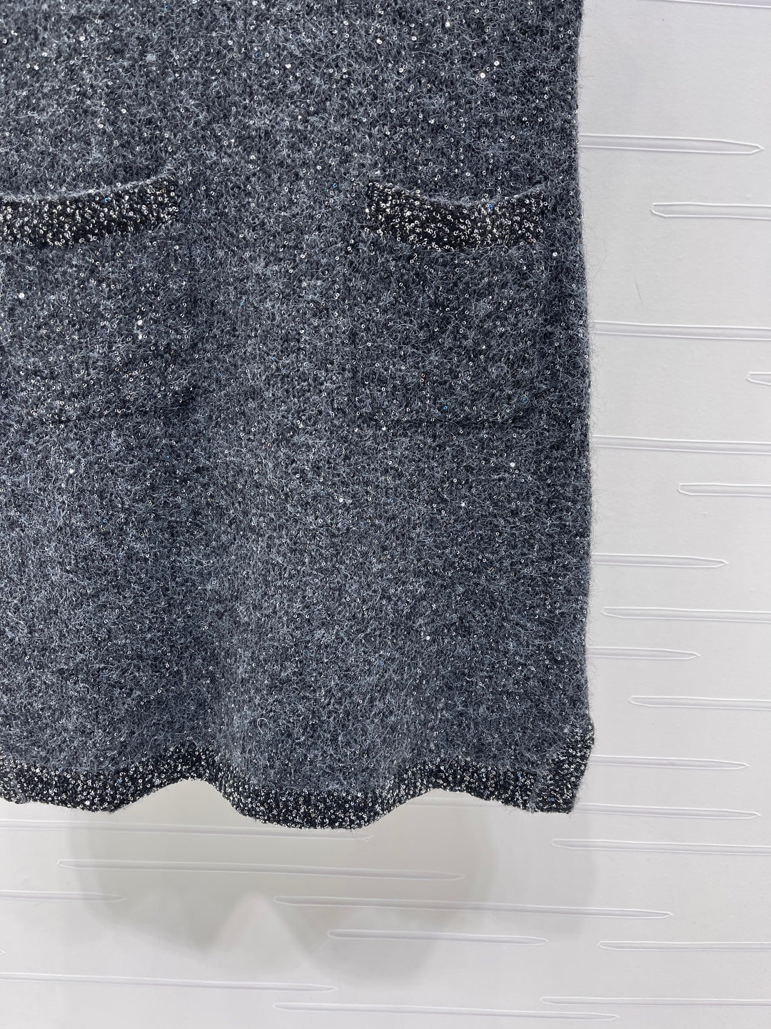 Chanel 26s Dress Black Tweed Knit 446590