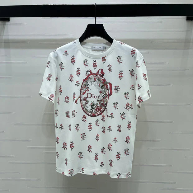 Dior 2026 T-shirt Pink Wool Cashmere 136377