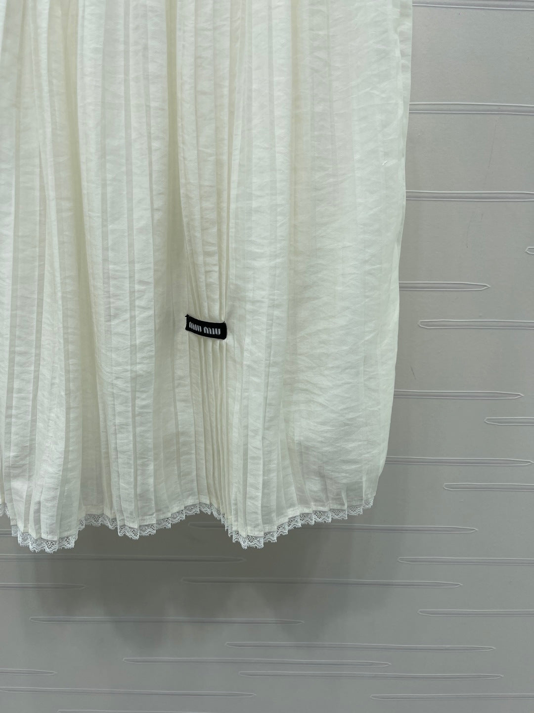 Miu Midi Skirt Cotton Nylon Silk 392682