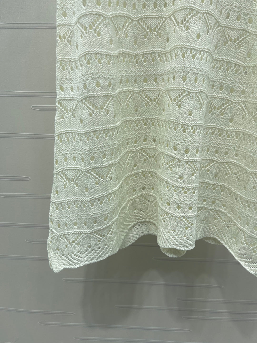 CD Knit Vest Dress Cotton 392669
