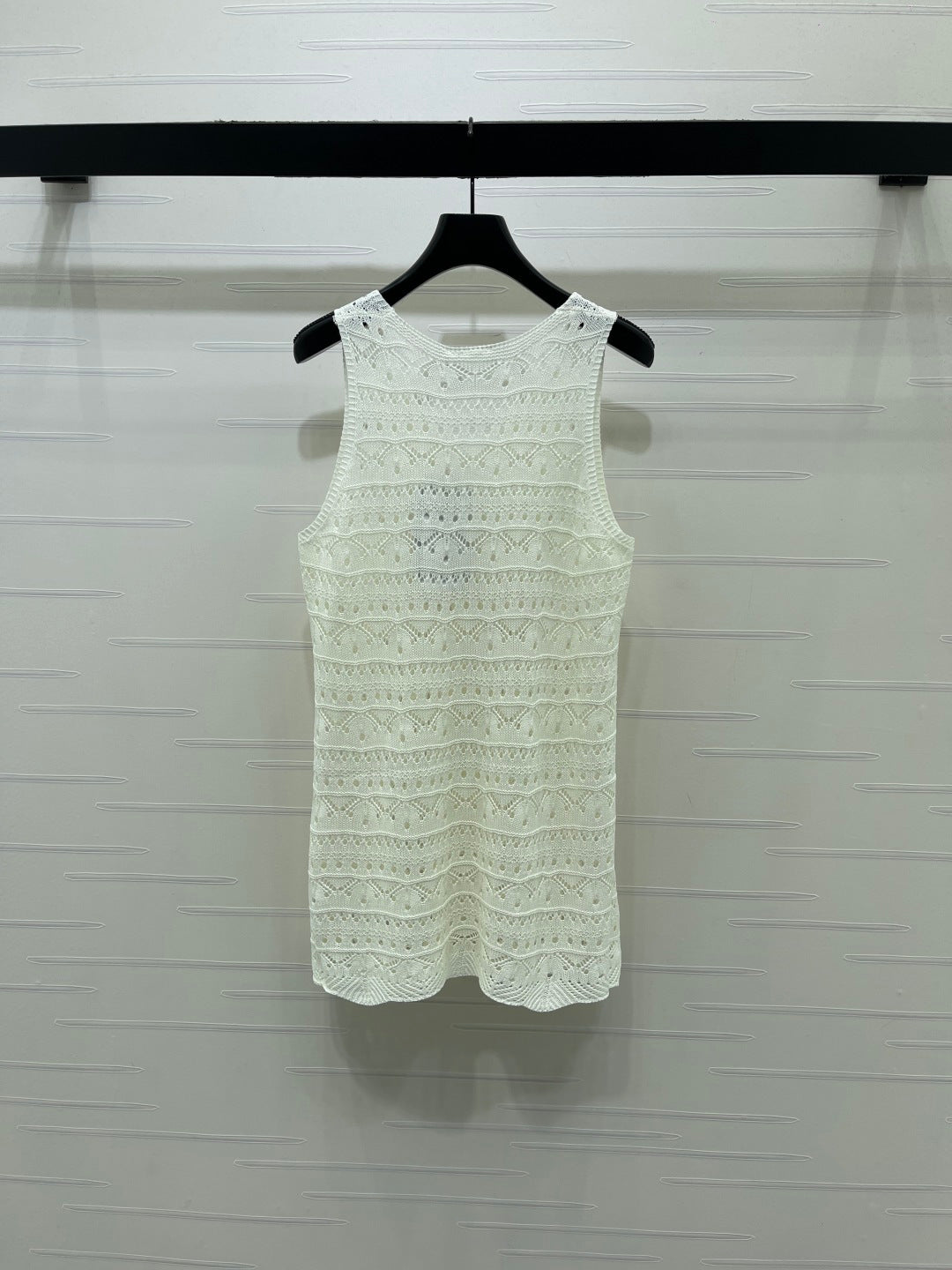 CD Knit Vest Dress Cotton 392669