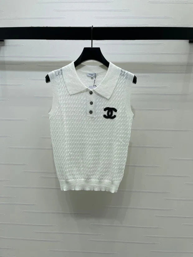 Chanel 2026 Polo Shirt Wool 401559