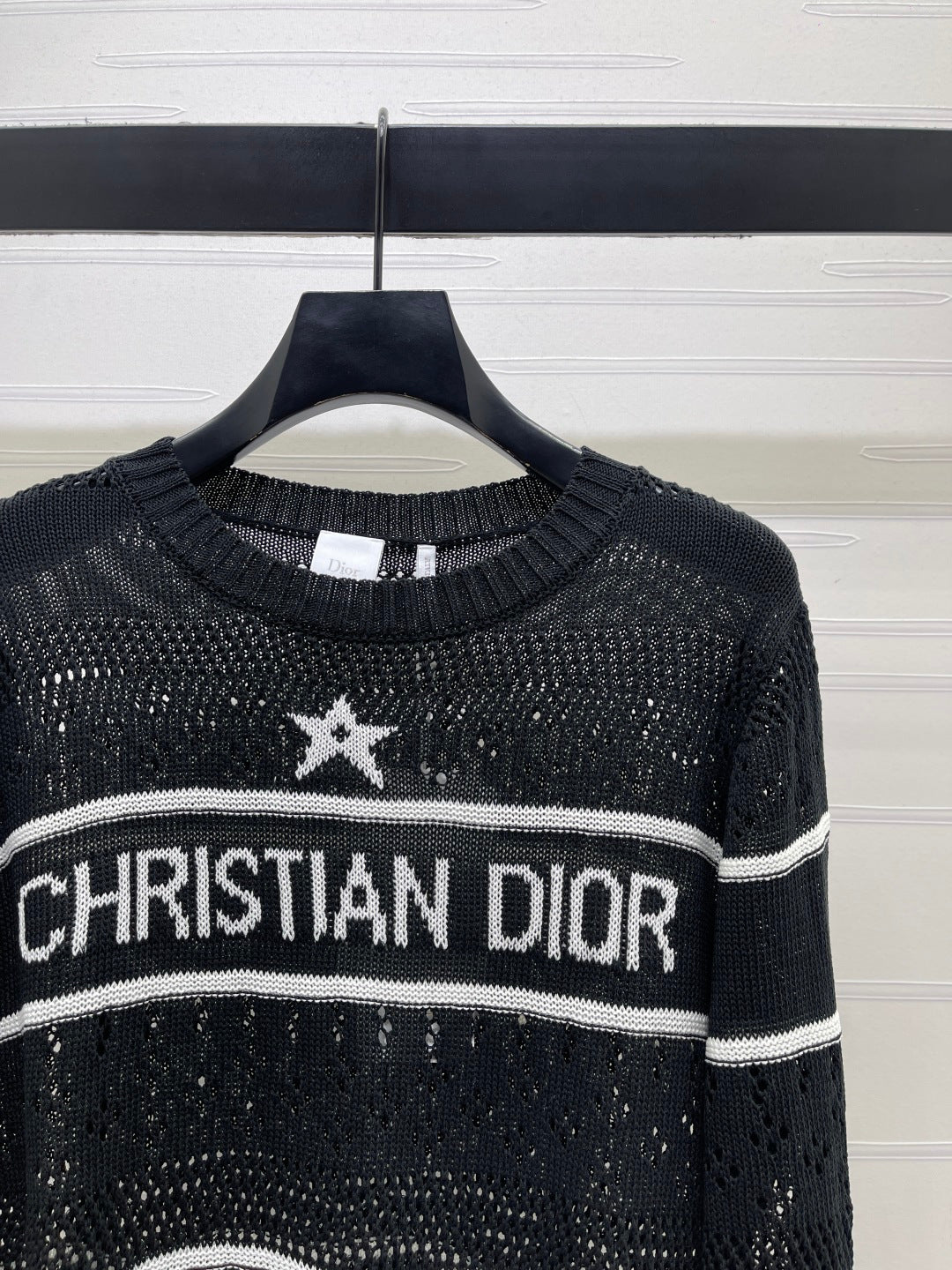 CD 26s Short-Sleeved Sweater Black Wool 410777