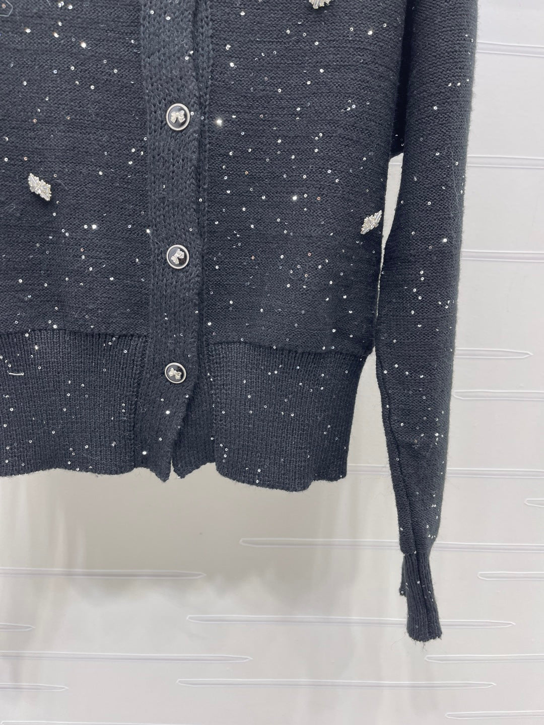 Chanel 26s Sequined Embellished Cardigan 439881