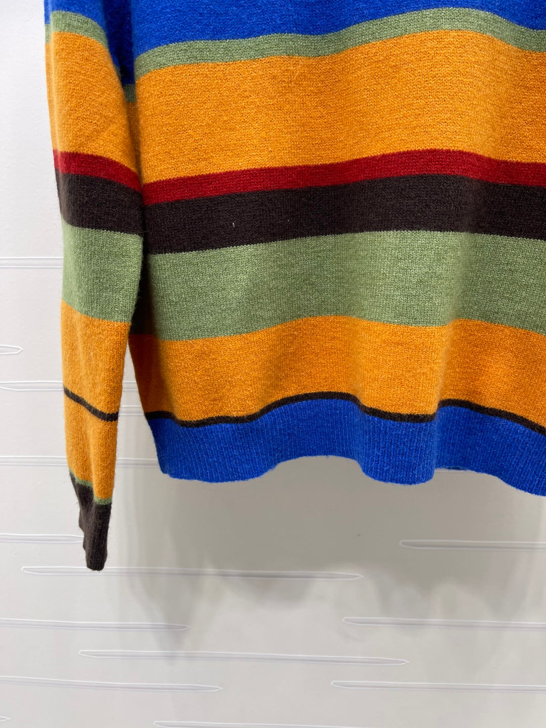 Loewe Multicolor Striped Knit Sweater 439926