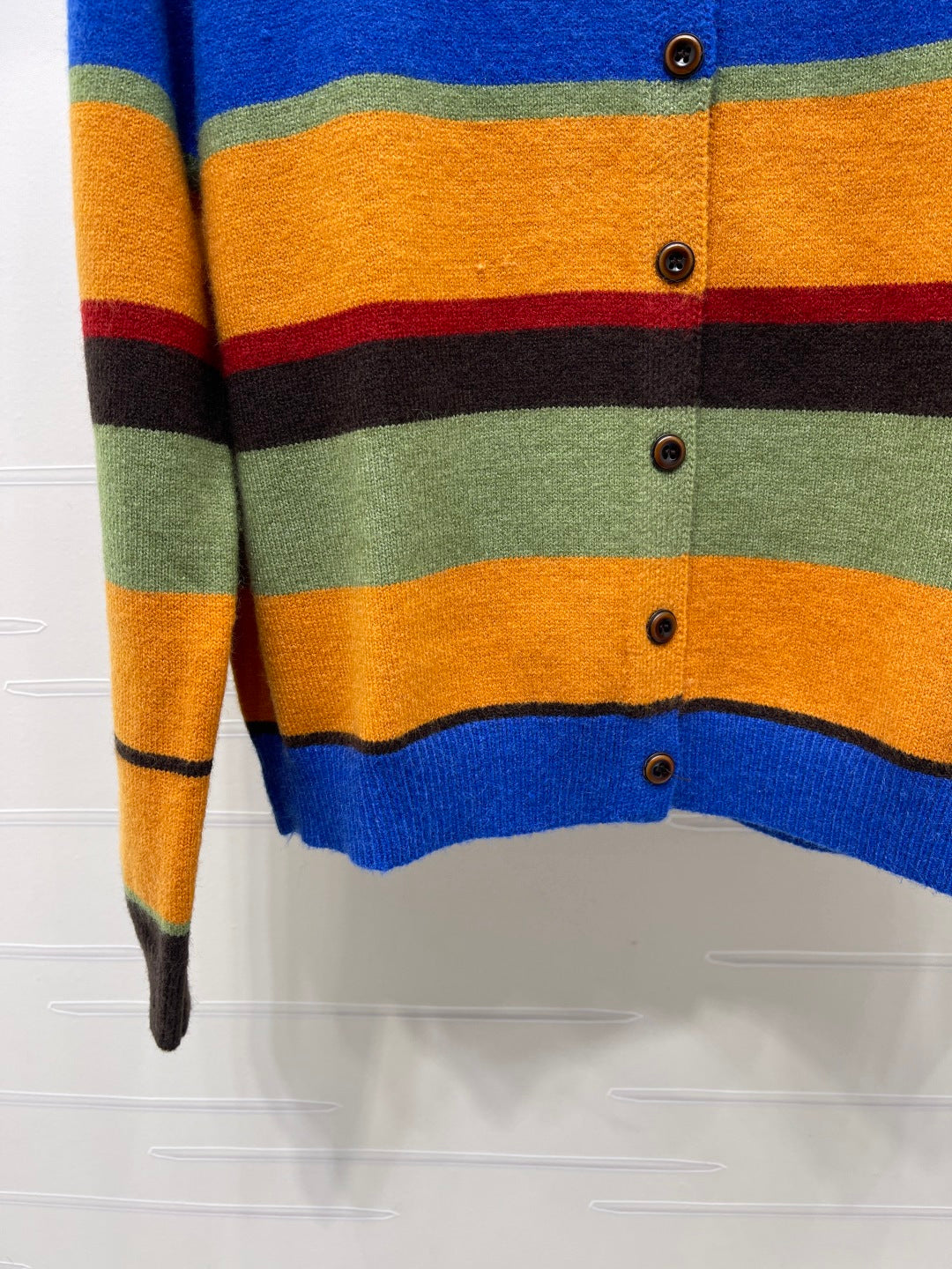 Loewe 26s Multicolor Striped Knit Cardigan 439922