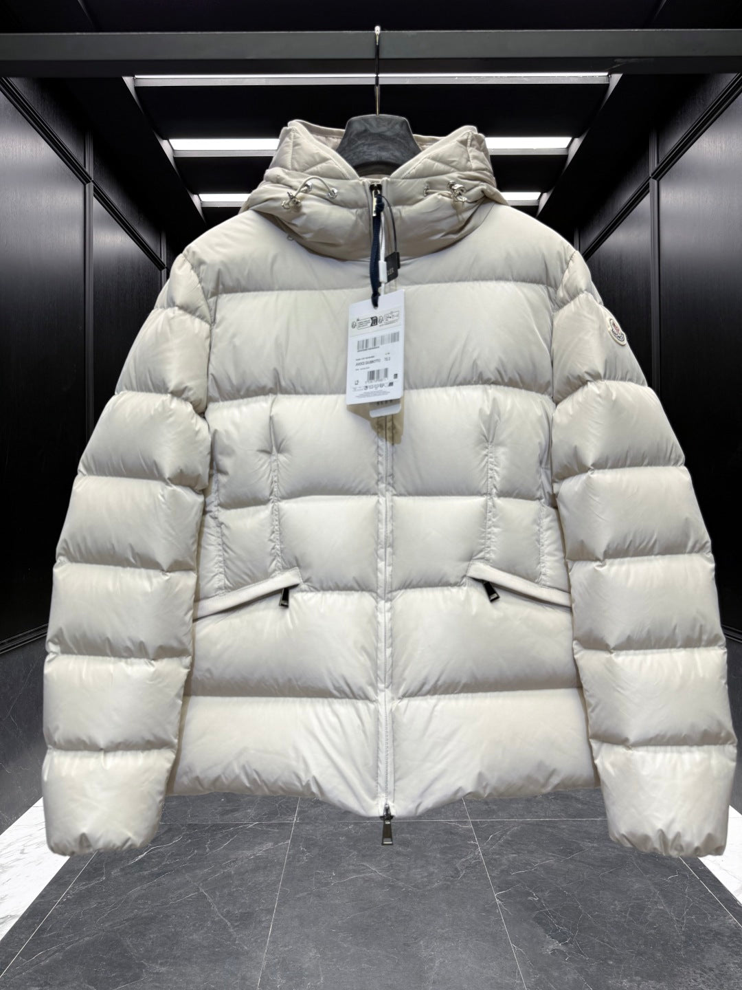MC 25 Down Jacket White Polyester 0020