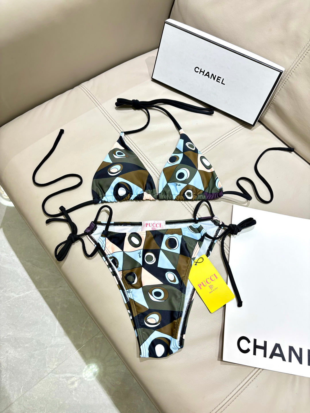 Pucci Three-Piece Bikini 339063