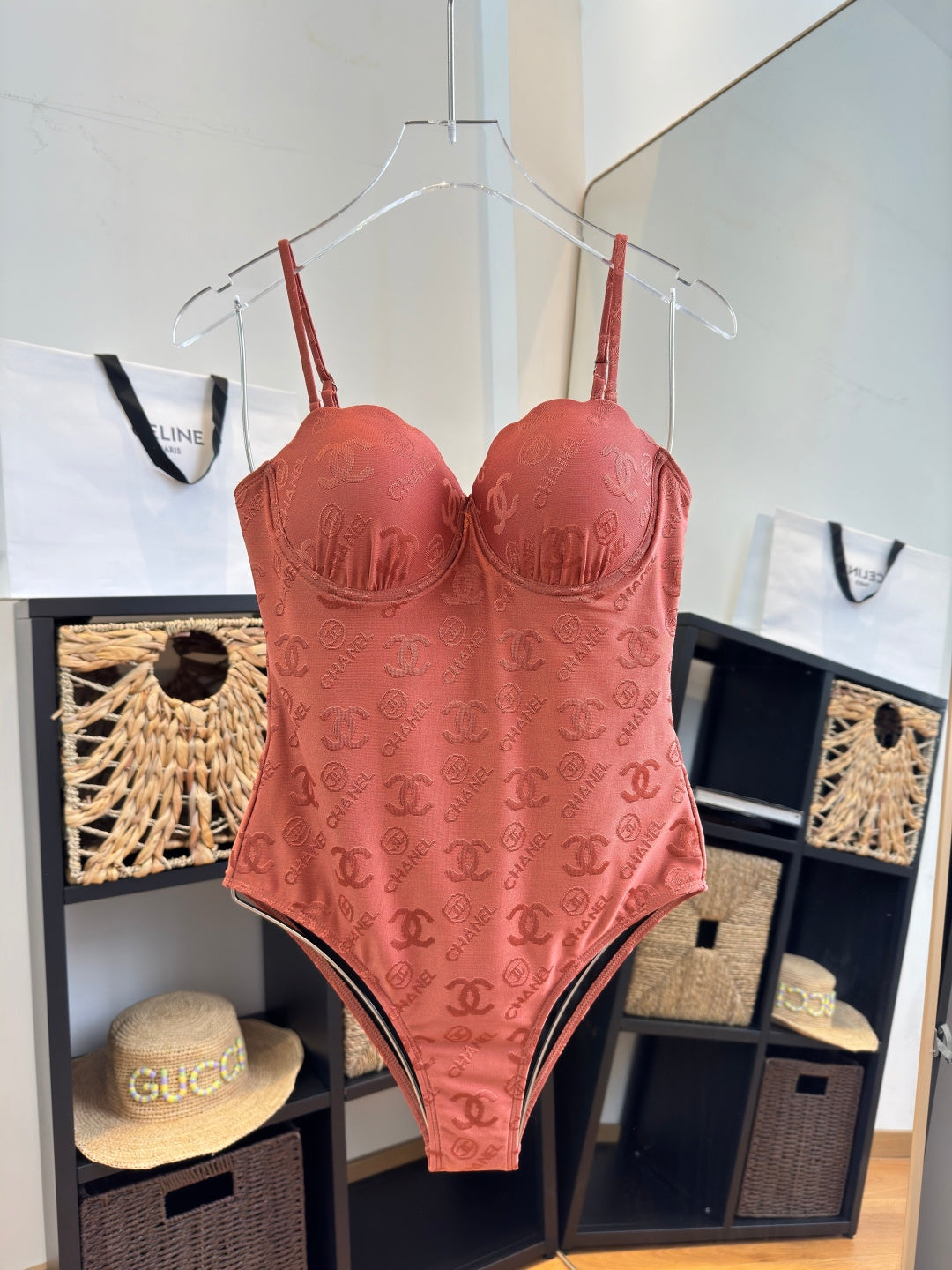 CC 26s One-Piece Bikini Burnt Orange 201804