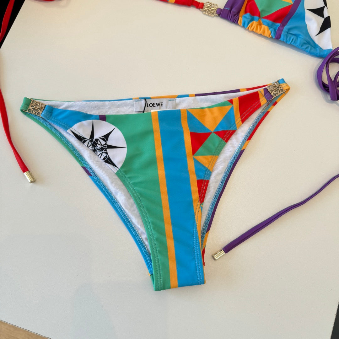 Loewe Two-Piece Bikini Colorful 203026