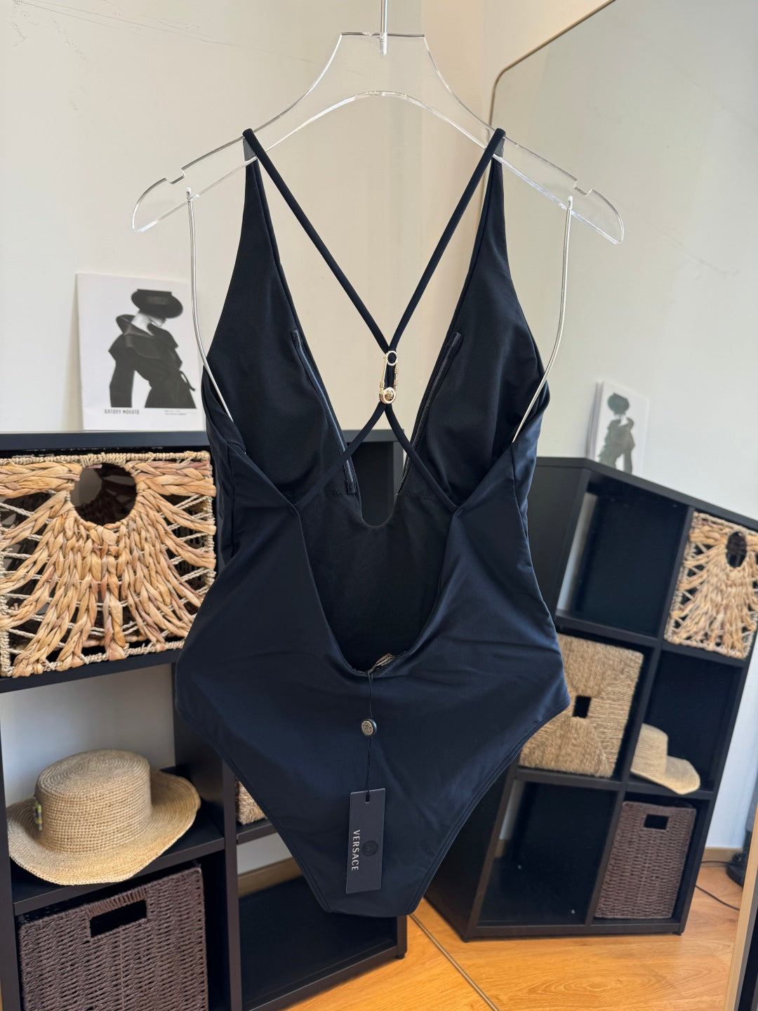 Versace One-Piece Bikini Black 203038